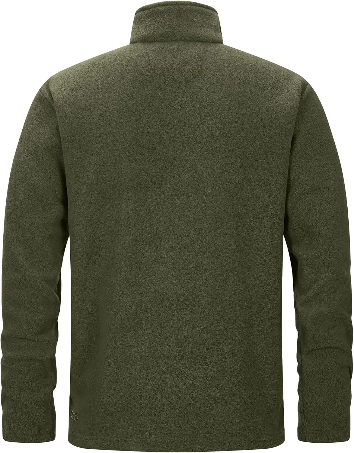 33,000ft Men's Full Zip Fleece Jacket Lightweight Warm Soft Polar Long Sleeve Jackets with Pockets for Winter Hiking Casual