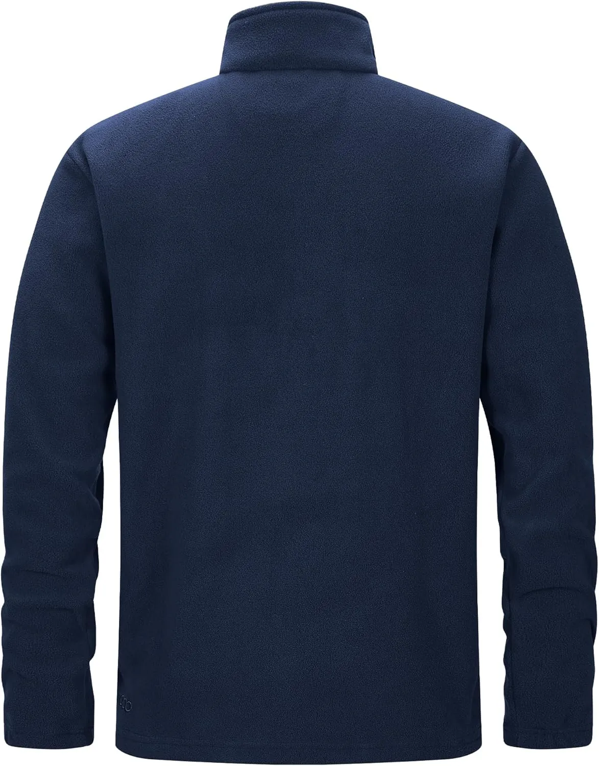 33,000ft Men's Full Zip Fleece Jacket Lightweight Warm Soft Polar Long Sleeve Jackets with Pockets for Winter Hiking Casual