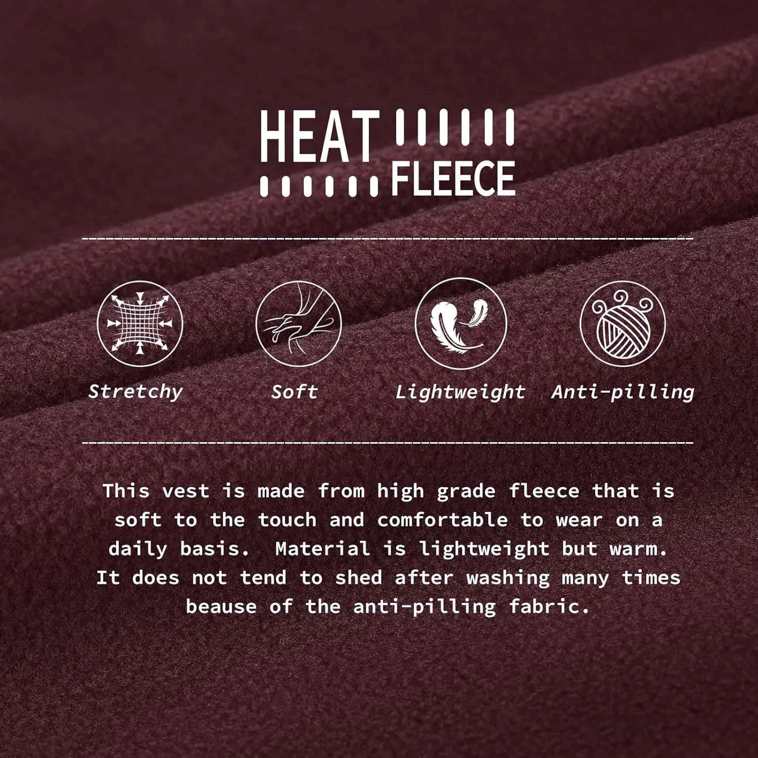 33,000ft Women's Zip Up Fleece Jacket, Long Sleeve Warm Soft Polar Lightweight Coat with Pockets for Winter