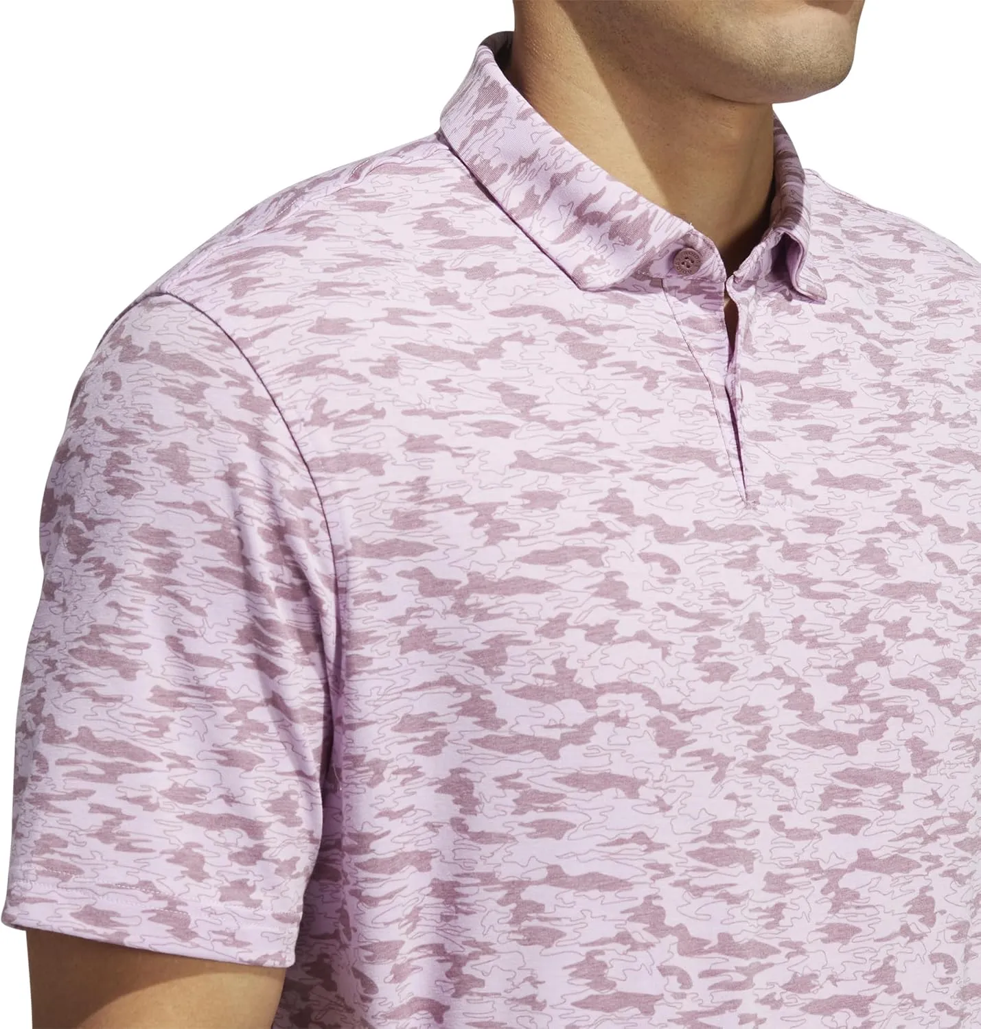adidas Men's Go-to Camo Print Golf Polo Shirt