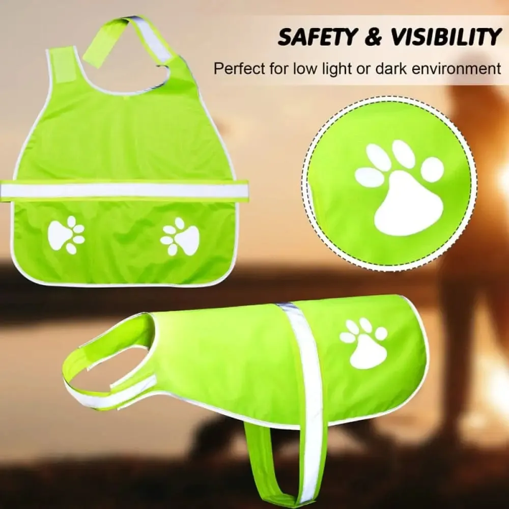 Adjustable Waterproof High Visibility Reflective Dog Vest to Protect your Puppy