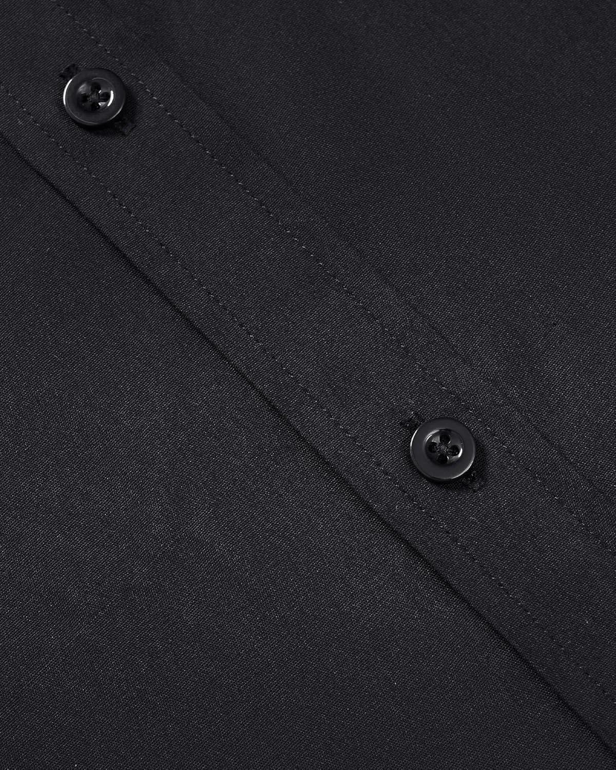 Alimens & Gentle Mens Short Sleeve Dress Shirt Wrinkle Free Solid Casual Button Down Shirts for Summer Business Wedding