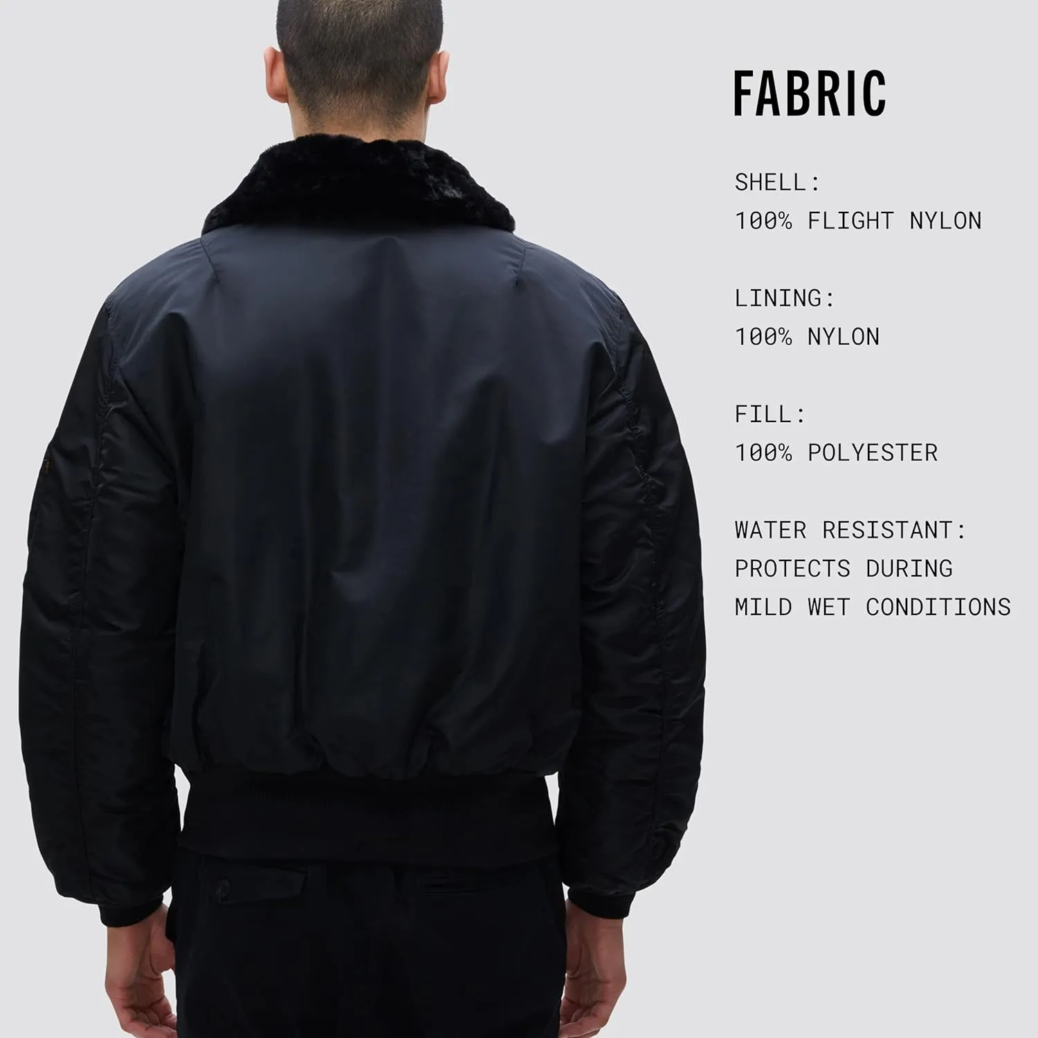 Alpha Industries Men's B-15 Flight Jacket
