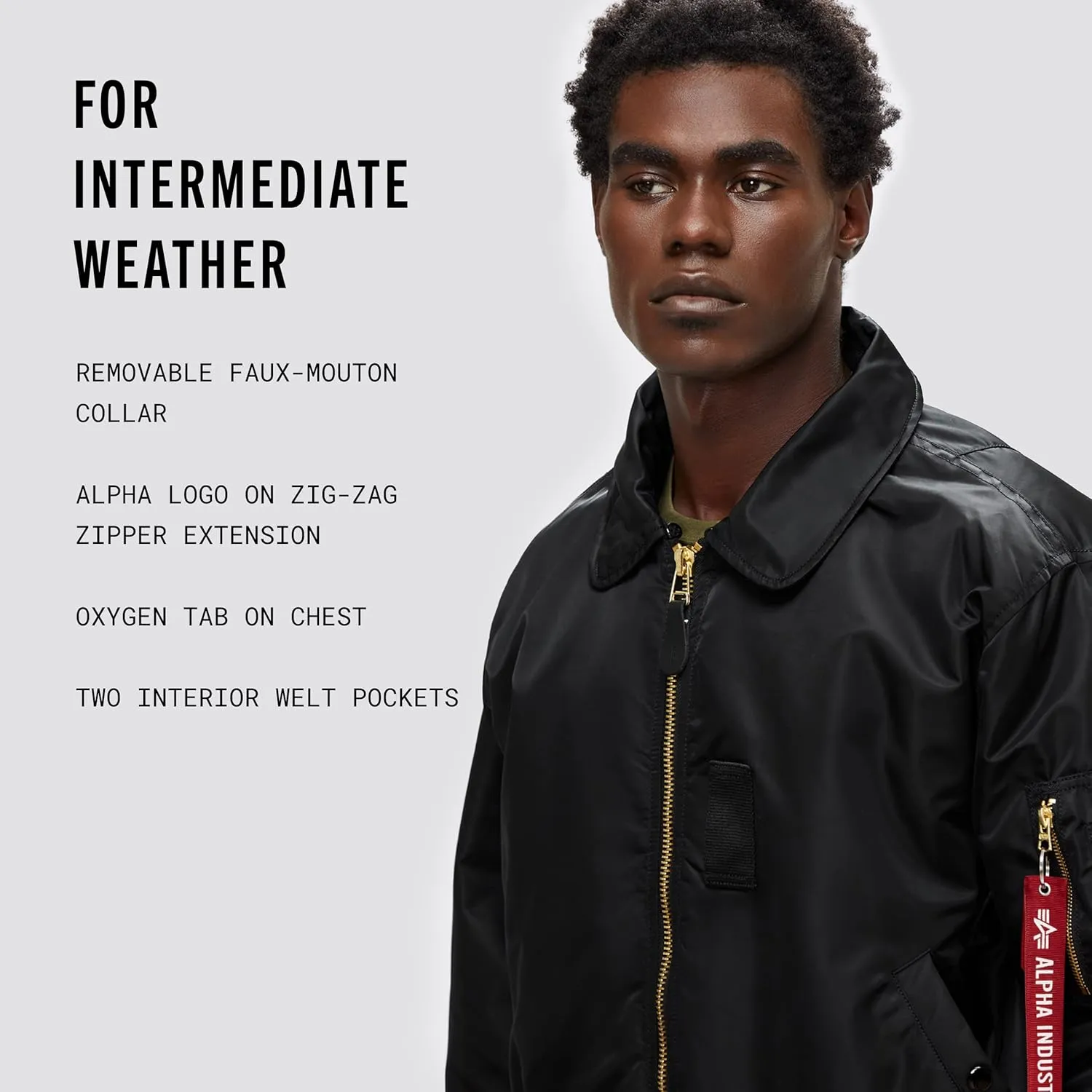 Alpha Industries Men's B-15 Flight Jacket