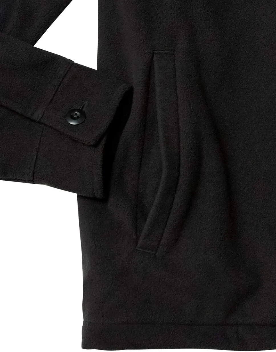 Amazon Essentials Men's Long-Sleeve Polar Fleece Shirt Jacket