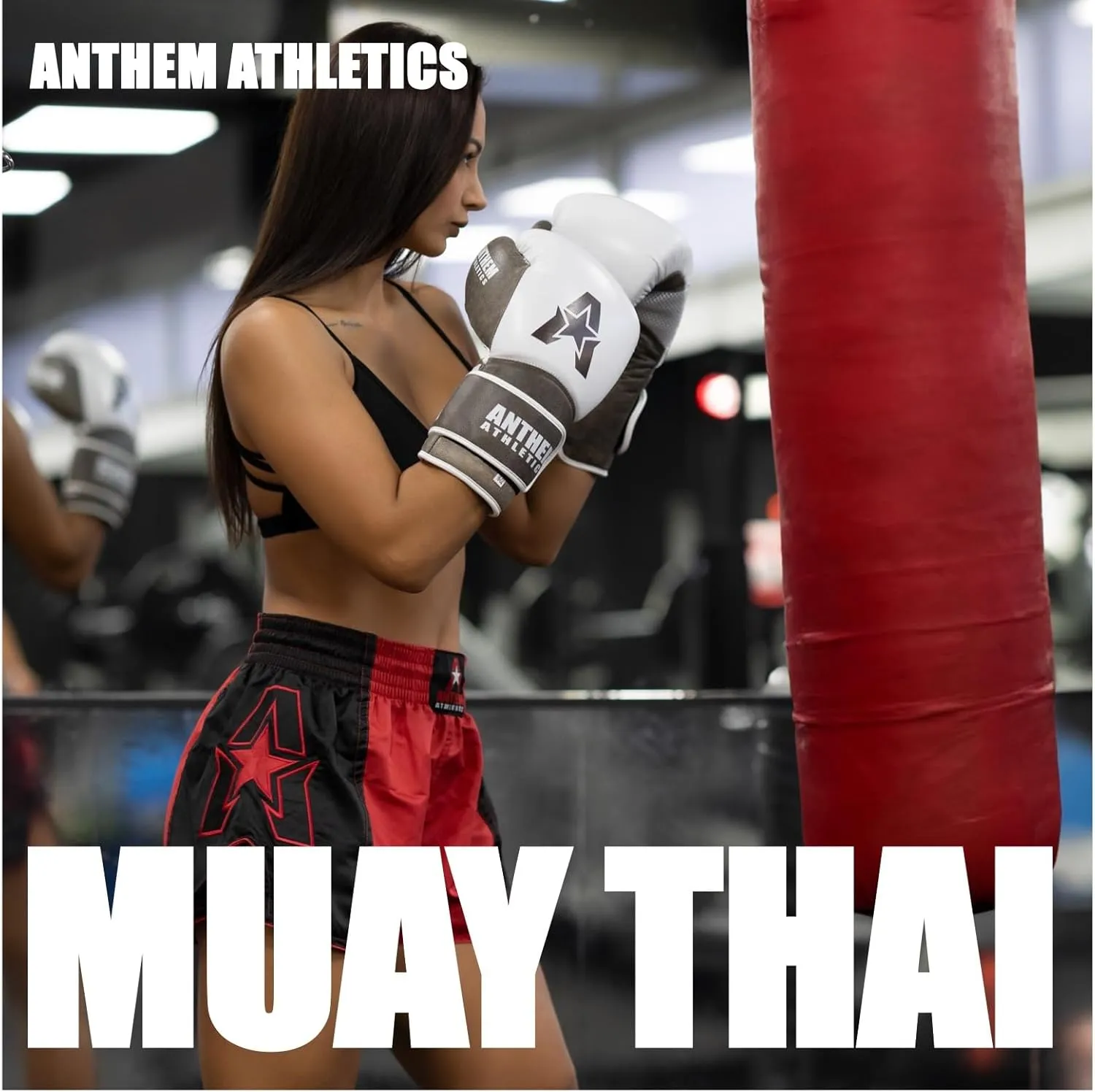 Anthem Athletics Muay Thai Shorts Men, Muay Thai Shorts Women - Kickboxing Short Boxing Trunks 5050 Classic Infinity Resolute