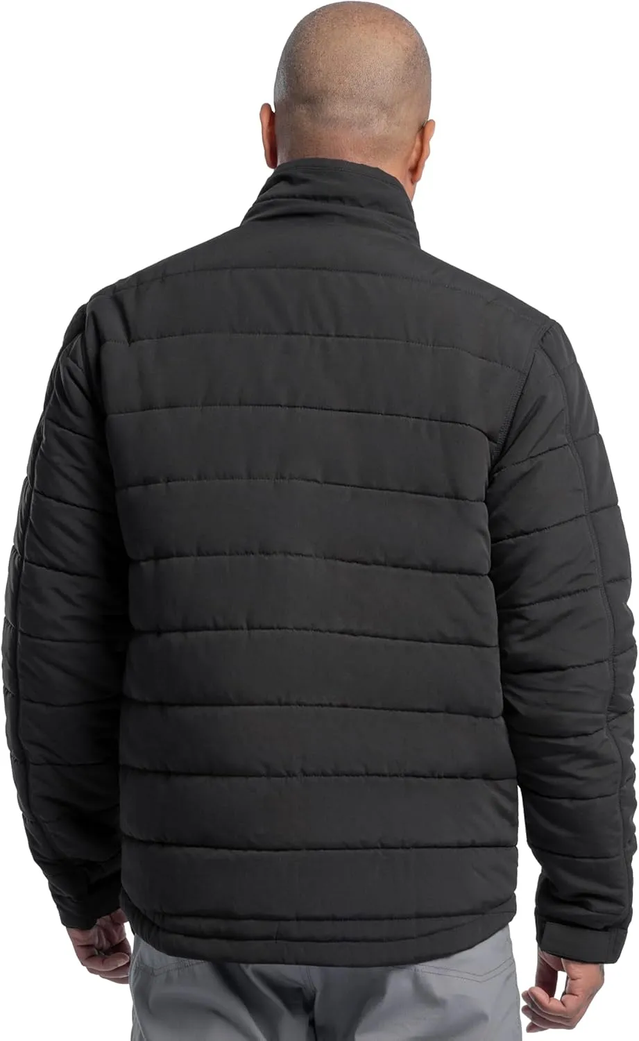 ATG by Wrangler Men's Mock Neck Quilted Jacket