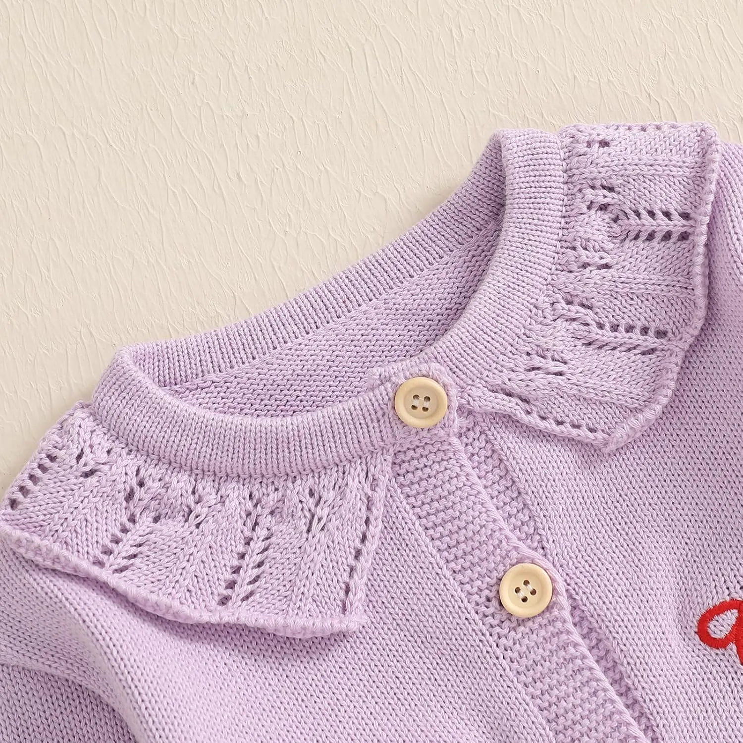Baby Girl Boy Button Down Hooded Cardigan Winter Warm Sweater Long Sleeve Jumpers Coats Knitted Hoodies Clothes