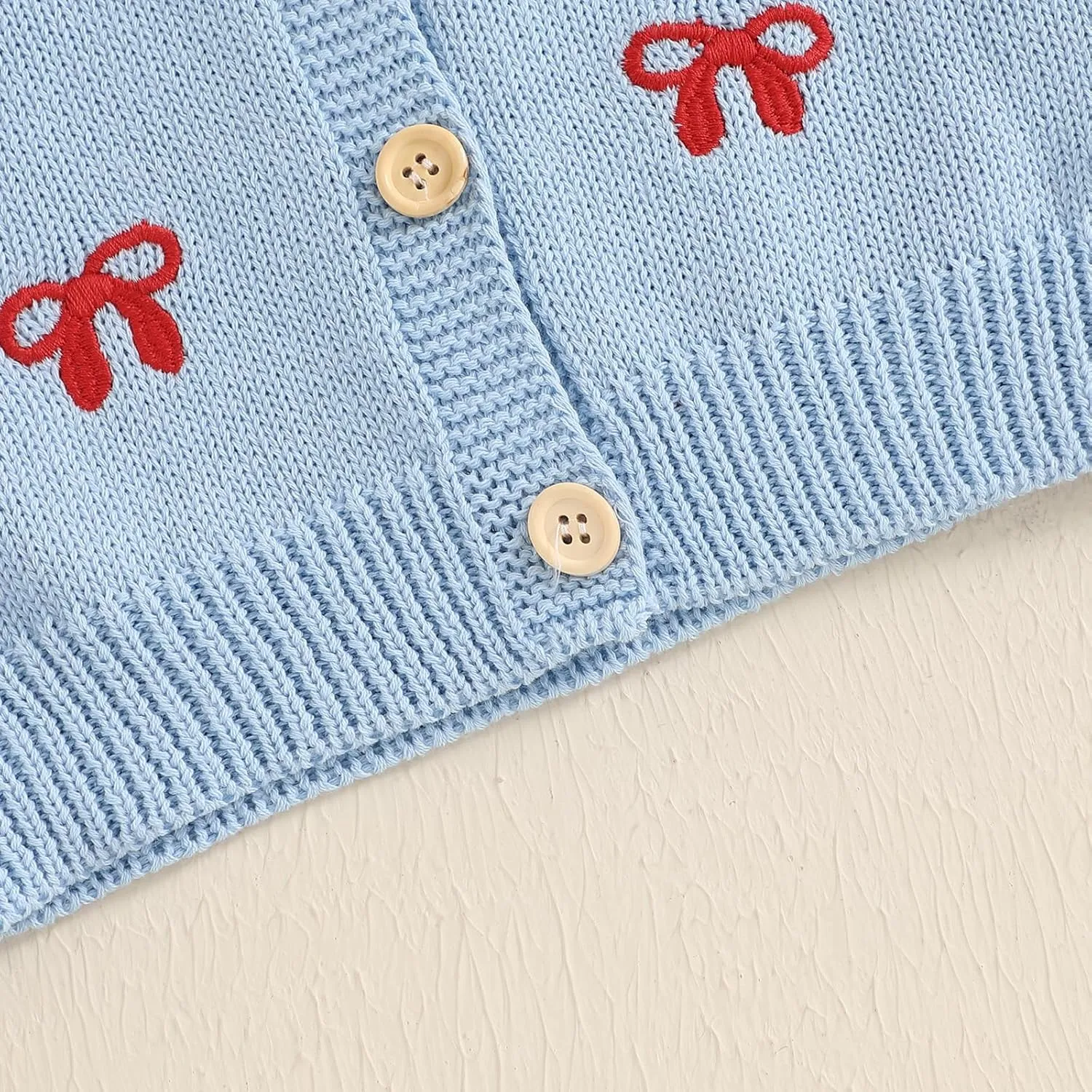 Baby Girl Boy Button Down Hooded Cardigan Winter Warm Sweater Long Sleeve Jumpers Coats Knitted Hoodies Clothes