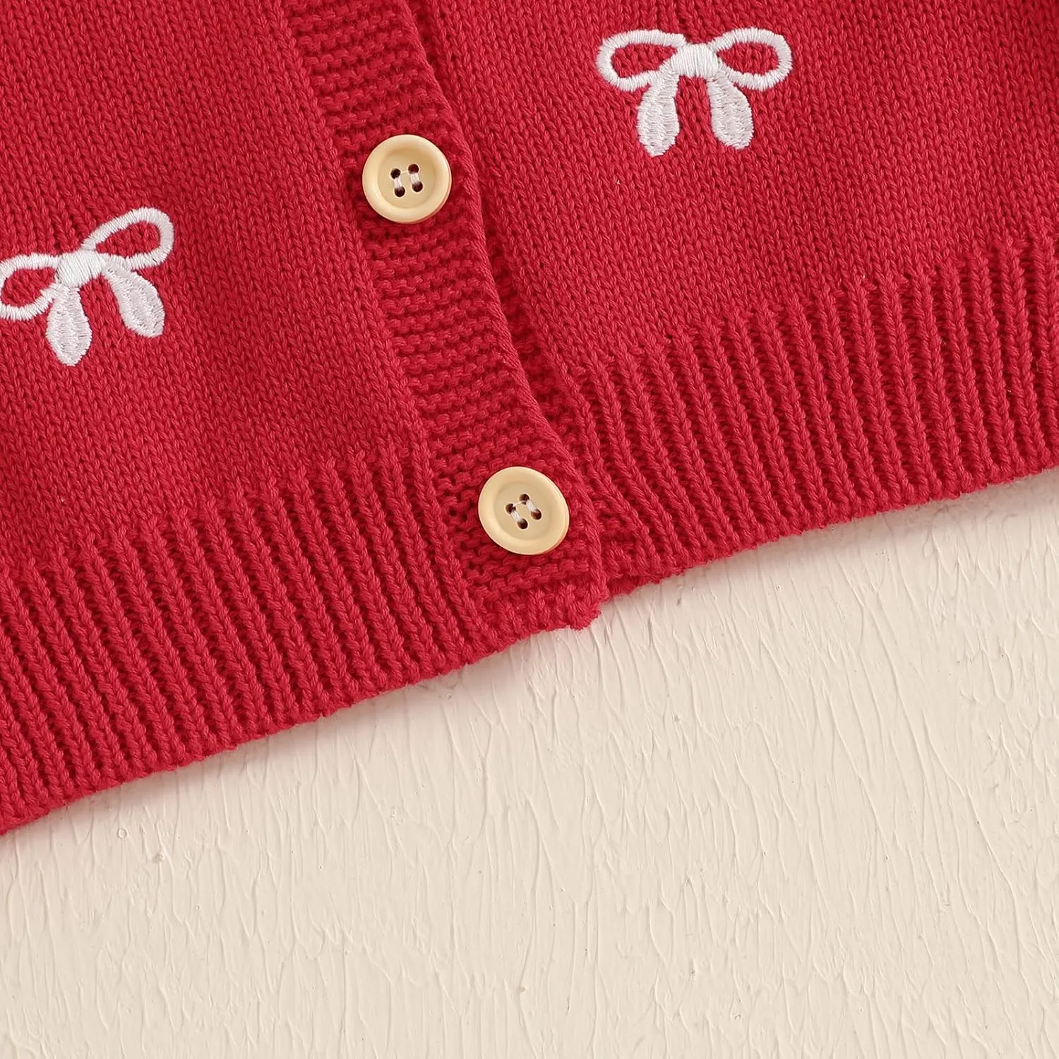 Baby Girl Boy Button Down Hooded Cardigan Winter Warm Sweater Long Sleeve Jumpers Coats Knitted Hoodies Clothes