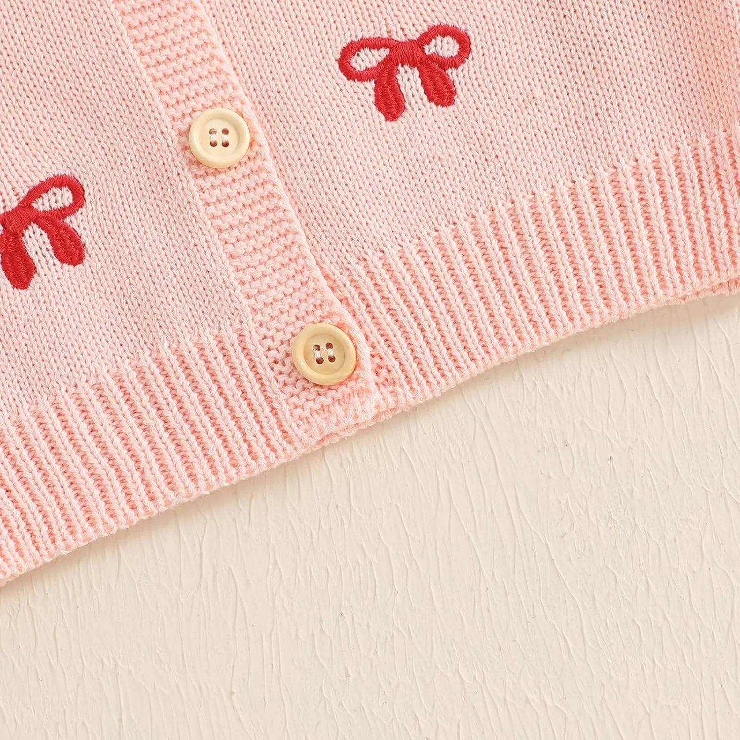 Baby Girl Boy Button Down Hooded Cardigan Winter Warm Sweater Long Sleeve Jumpers Coats Knitted Hoodies Clothes