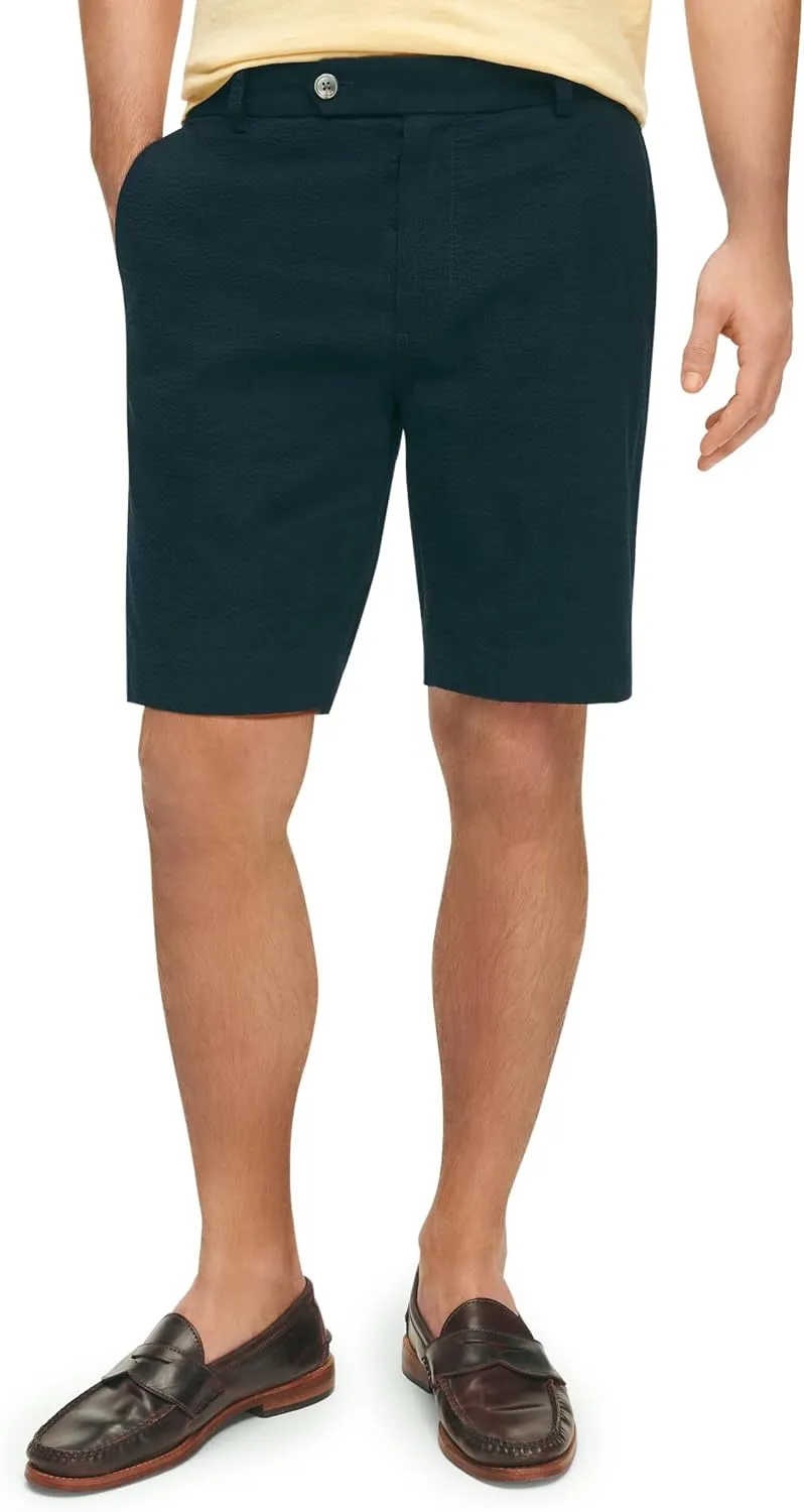 Brooks Brothers Men's Cotton Seersucker Shorts