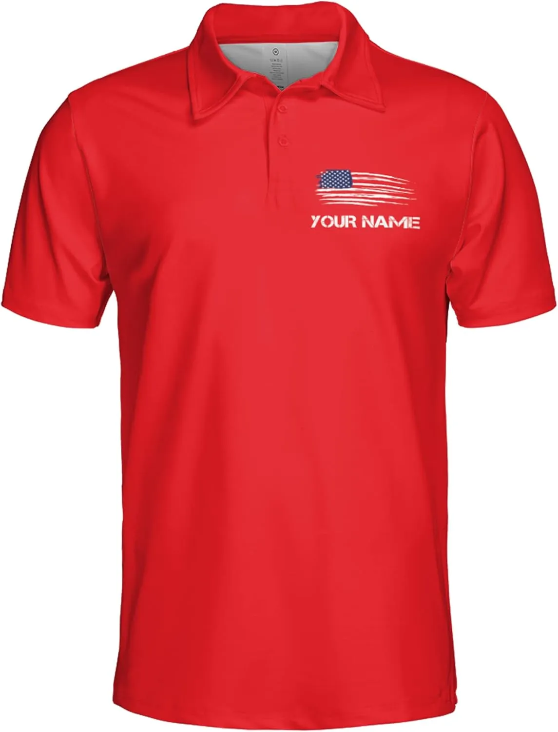Camelliaa Shop Personalized On Friday We Wear Red Remember Everyone Deployed Polo Shirt S-5XL