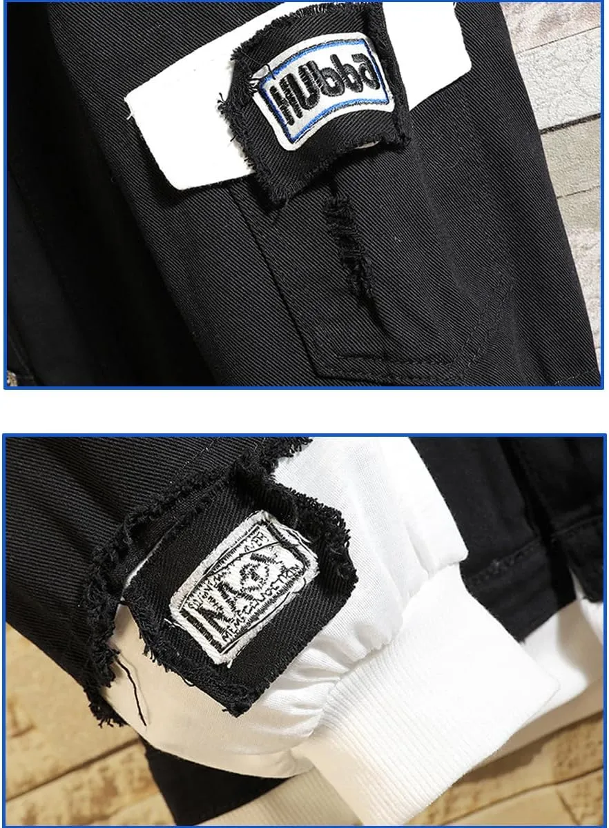 Chainsawman Cosplay Jeans Jacket Anime Makima Denji Cosplay Denim Jacket Hoodie Long Sleeves Novelty Coat for Unisex