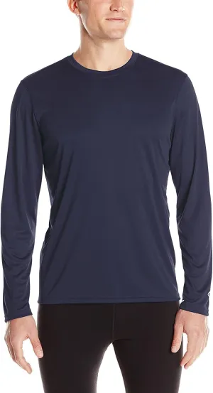 Champion Men's Long-Sleeve Double-Dry Performance T-Shirt