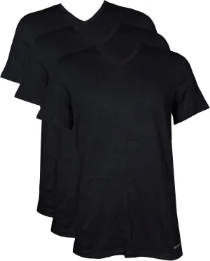 Columbia Men's 3 Pack Cotton V-neck T-Shirt
