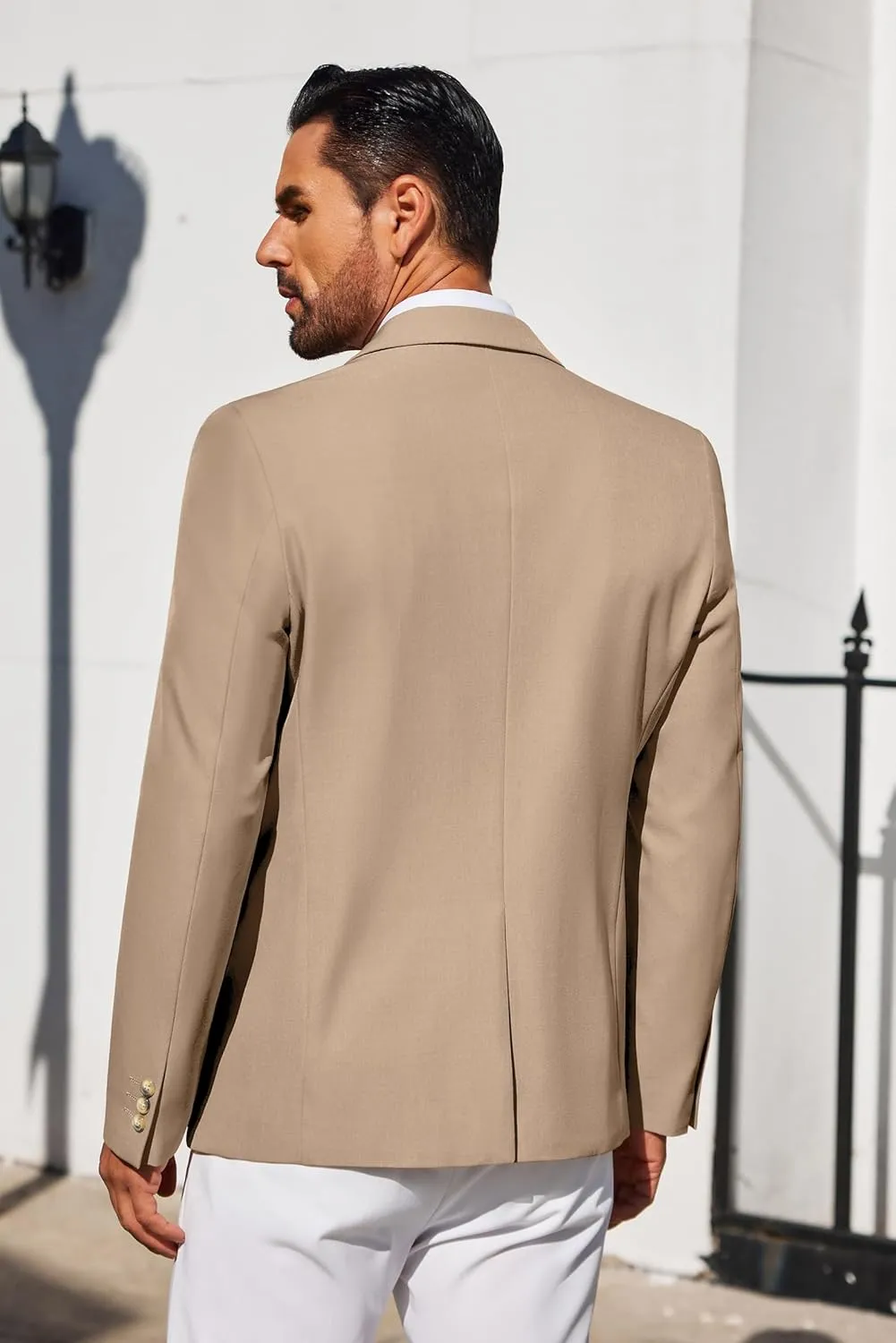 COOFANDY Men's Blazer Business Suit Jacket Slim Fit Two Button Casual Sport Coats