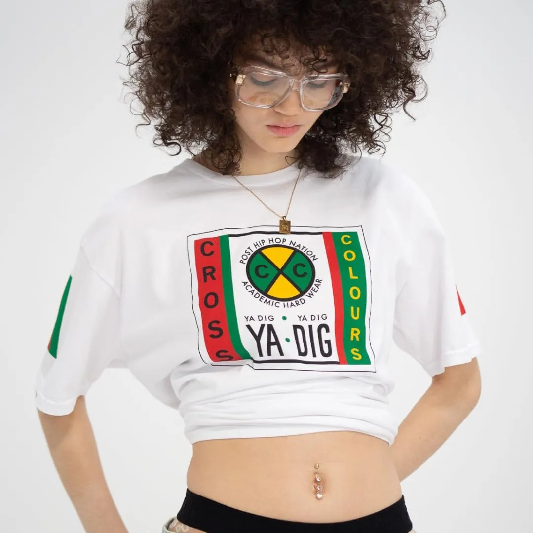 CROSS COLOURS Urban Retro 1990's Vintage | T-Shirt