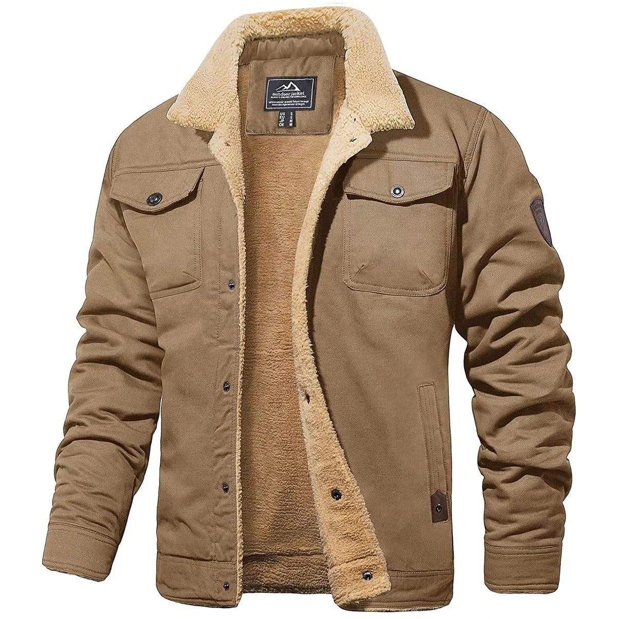 Darren | Sherpa Lined Jacket