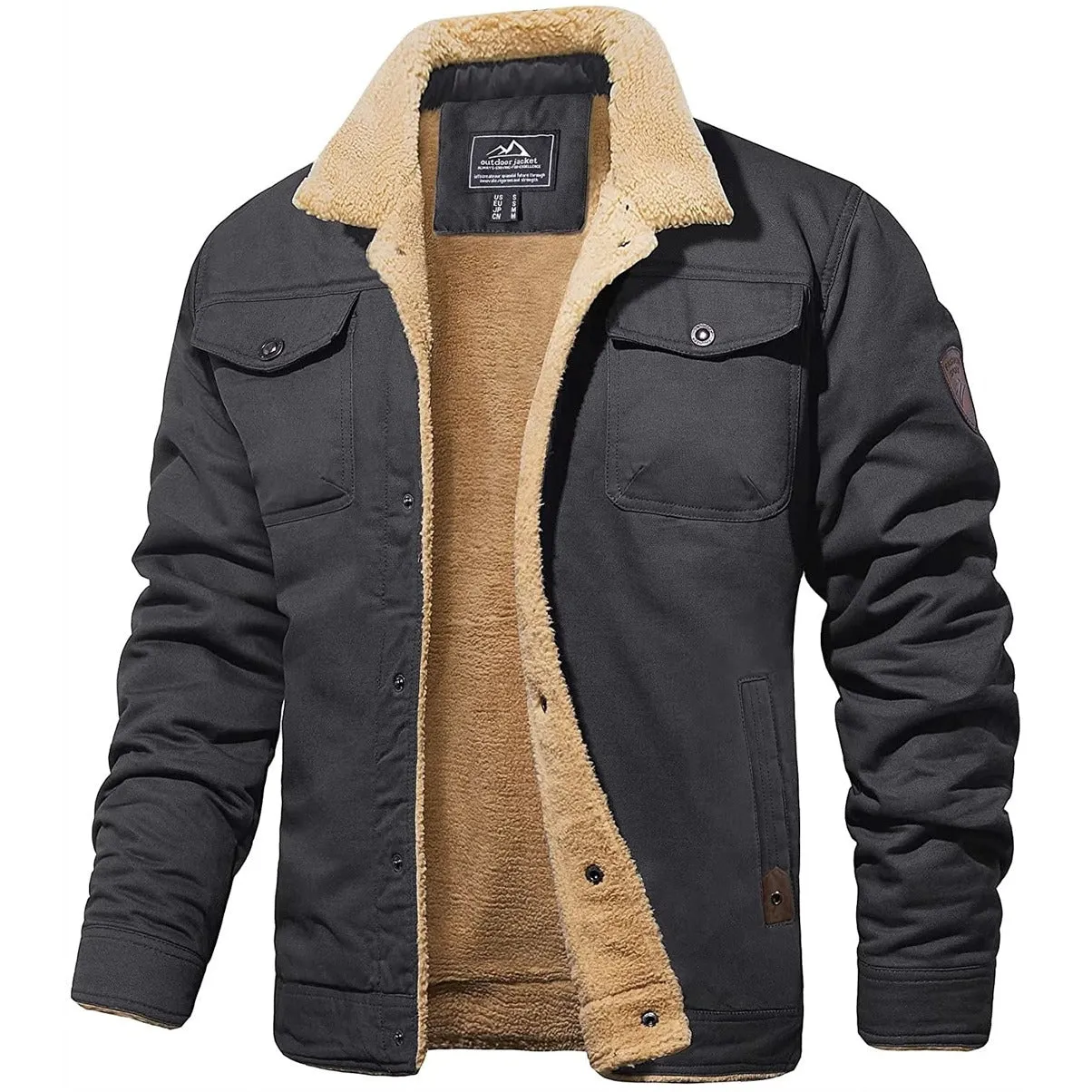 Darren | Sherpa Lined Jacket