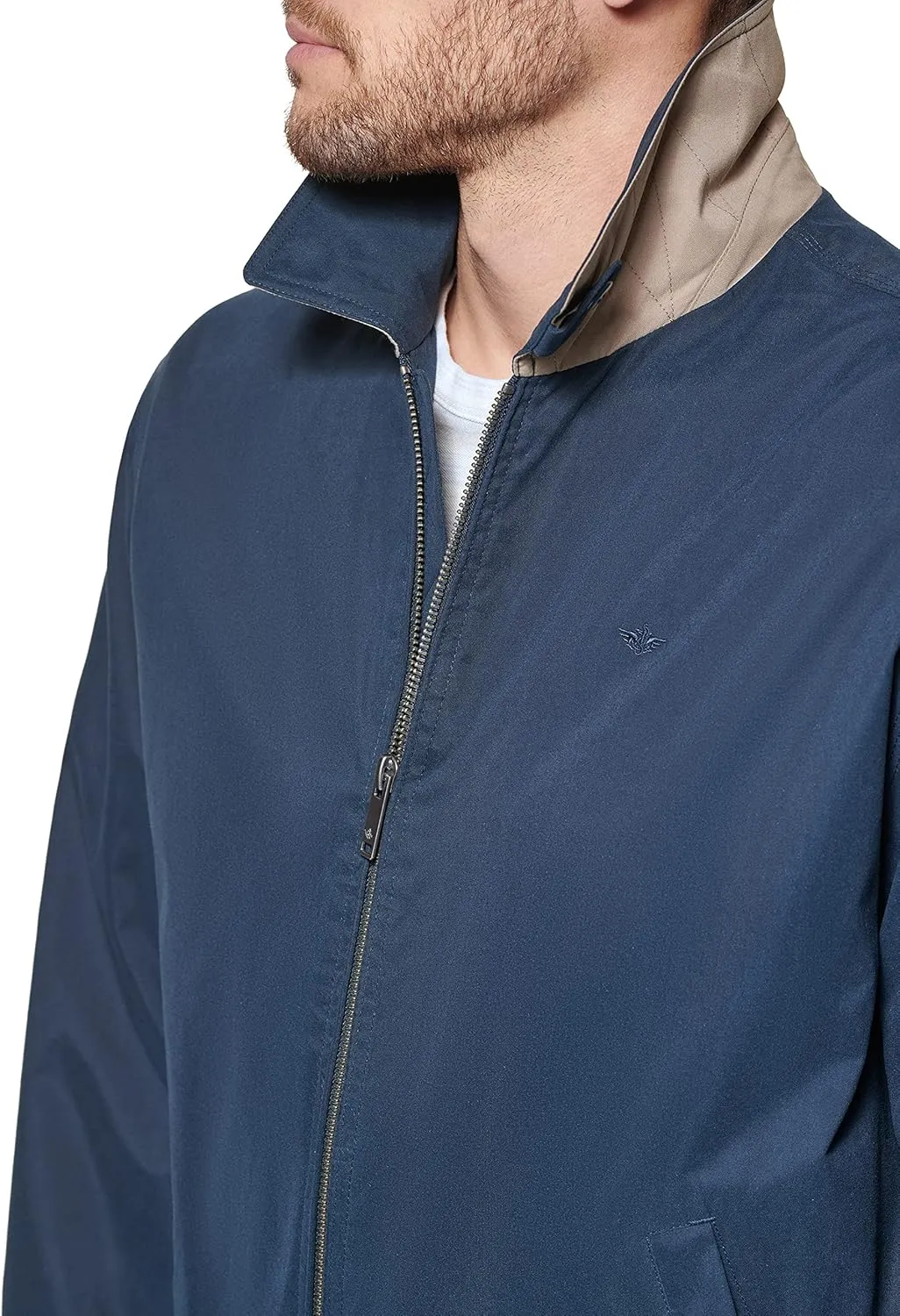 Dockers Men's Micro Twill Golf Bomber Jacket (Standard and Big & Tall)