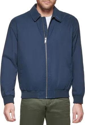 Dockers Men's Micro Twill Golf Bomber Jacket (Standard and Big & Tall)