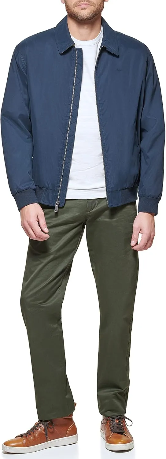 Dockers Men's Micro Twill Golf Bomber Jacket (Standard and Big & Tall)