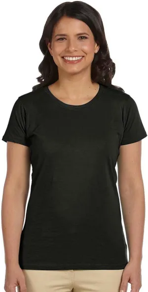 Econscious Ladies Organic Cotton T-Shirt, Black, Small. ( Pack10 )