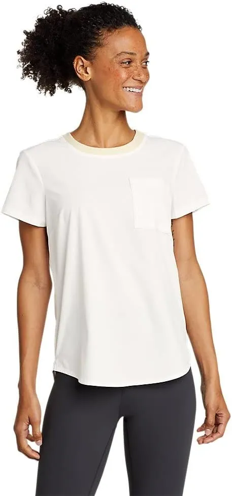 Eddie Bauer Women's Departure Short-Sleeve Pocket T-Shirt