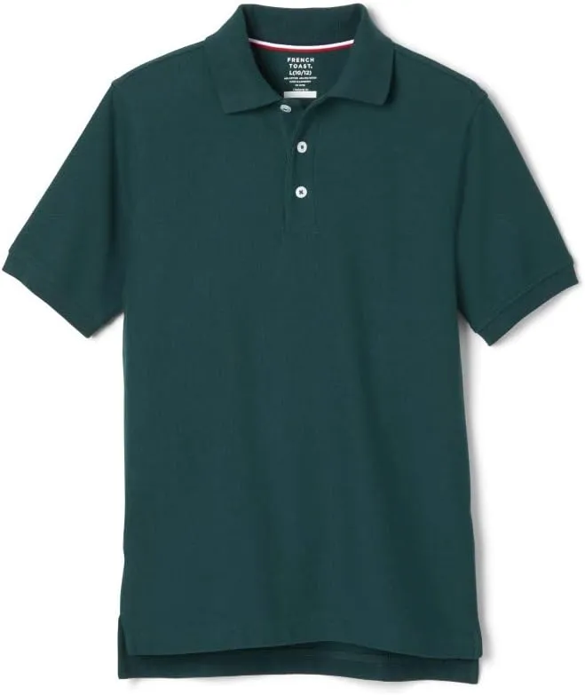 French Toast Boys' Short Sleeve Pique Polo T-Shirt