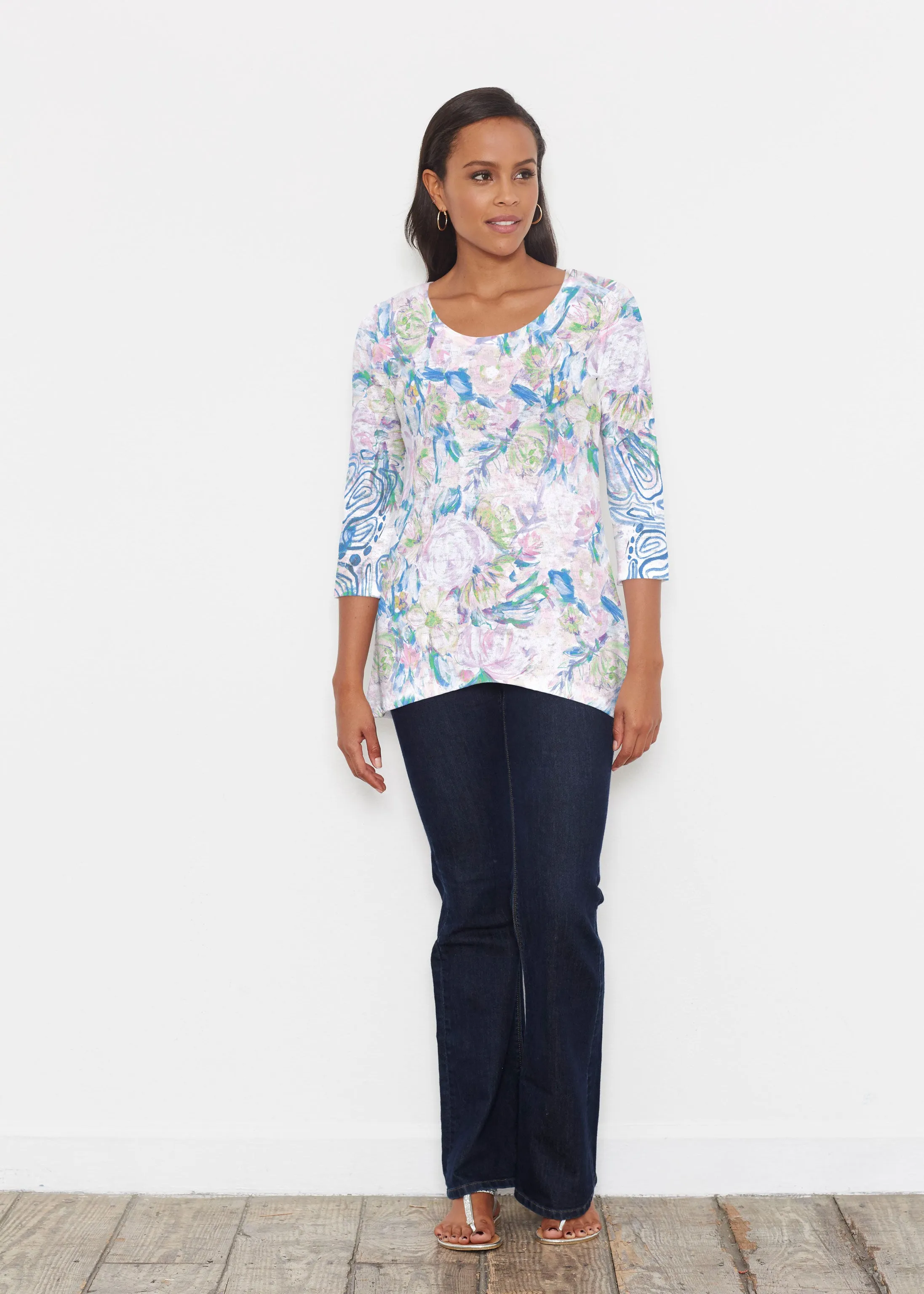 GiGi (17251) ~ Katherine Hi-Lo Thermal Tunic