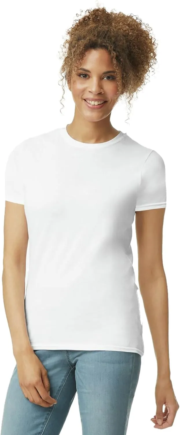 Gildan Women's Softstyle Cotton T-Shirt, Style G64000l, Multipack
