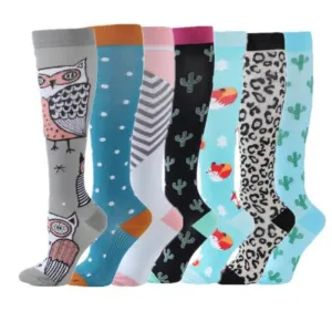 Grey Owl Compression Stocking for Women | 7 Pairs Comfortable & Stylish Compression Socks