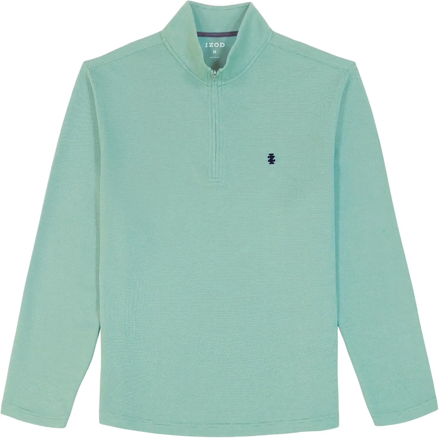IZOD Men's Performance Comfort Quarter Zip Long Sleeve Shirt