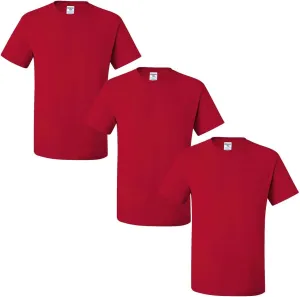 Jerzees Men's Dri-Power Short Sleeve T-Shirt Pocket