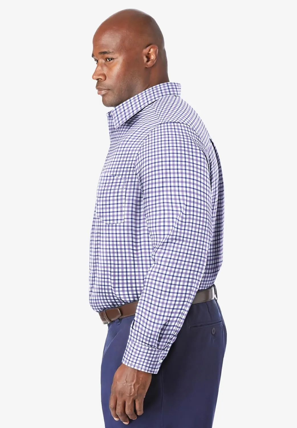 KingSize Men's Big & Tall Tall Wrinkle-Free Dress Shirt