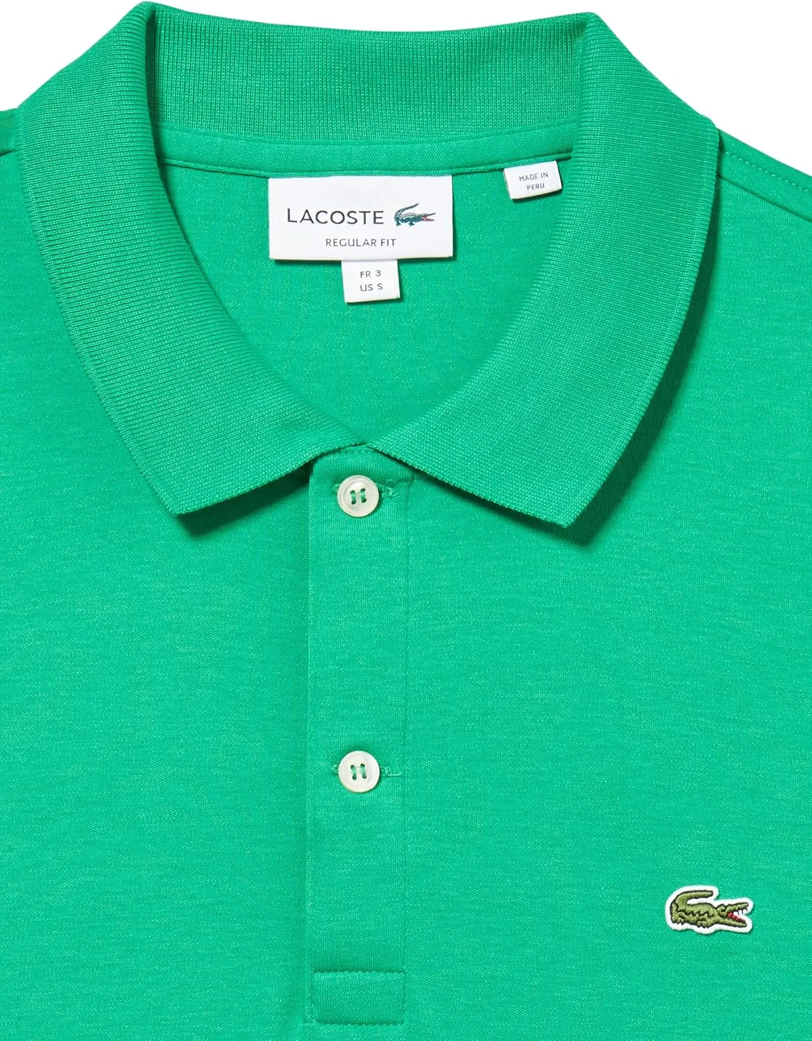 Lacoste Men's Ultra Soft Cotton Pima Jersey Polo Shirt