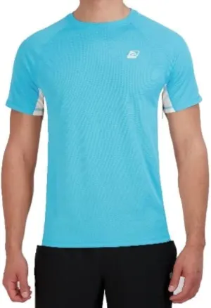 LAGUNA Men's Rash Guard Shirts UPF 50  UV Sun Protection Short Sleeve Swim Shirt Lightweight Quick Dry Fishing Running Tee