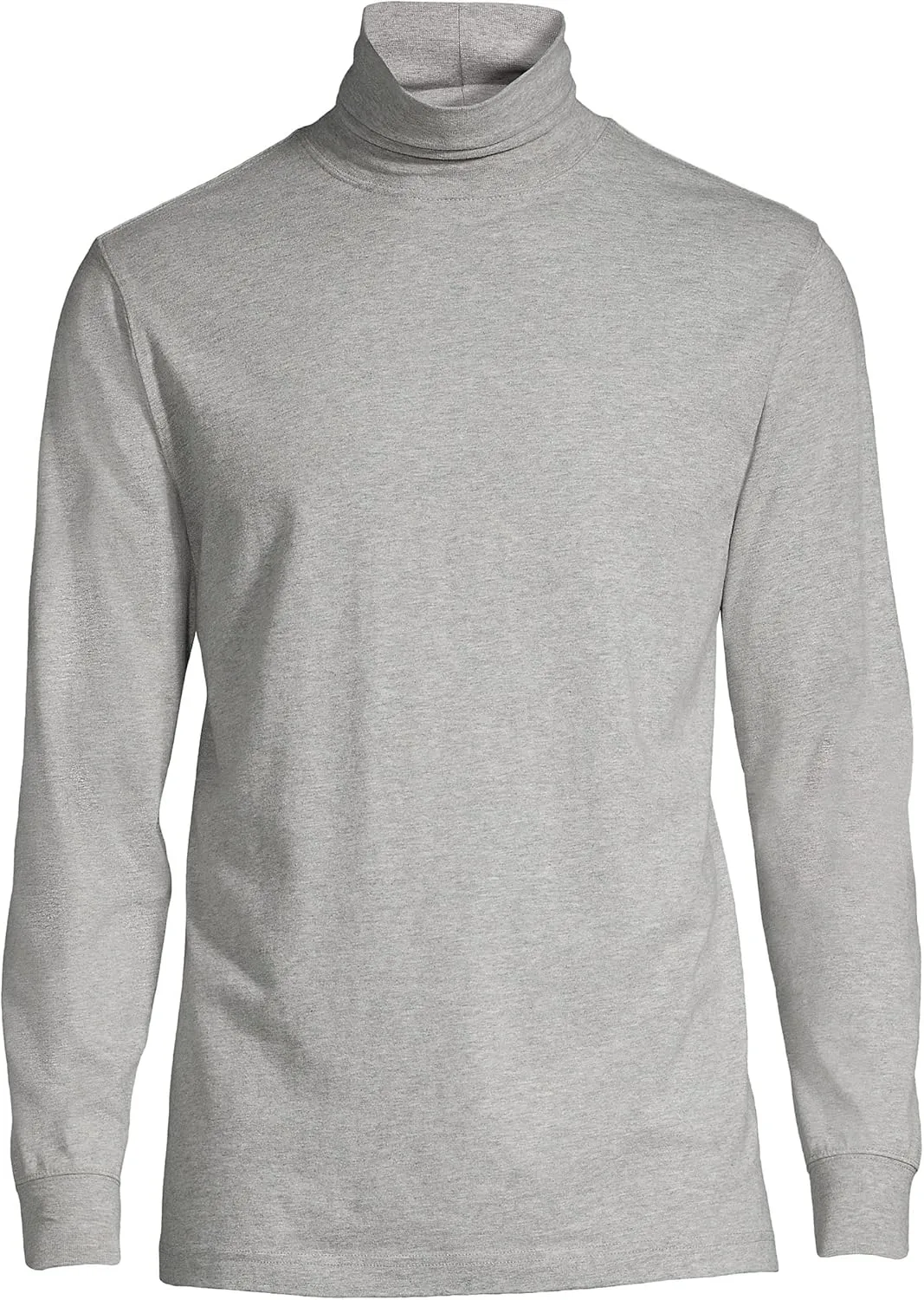 Lands' End Men's Super-T Cotton-Blend Turtleneck Shirt