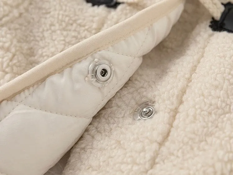 Leah Sherpa Lined Warm Coat