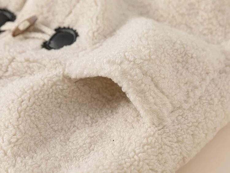 Leah Sherpa Lined Warm Coat