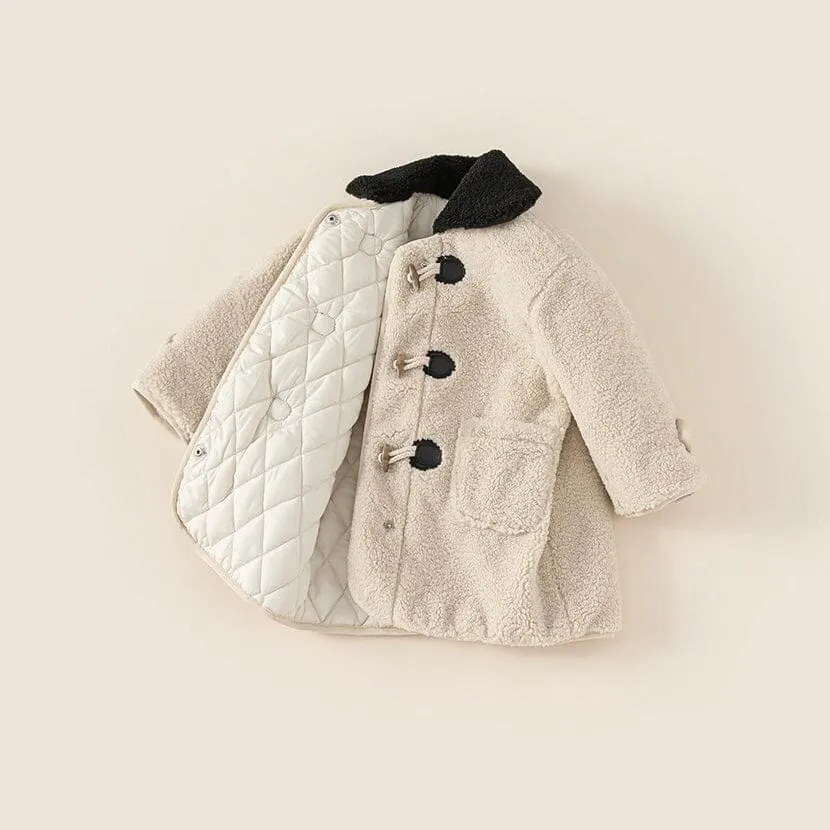 Leah Sherpa Lined Warm Coat