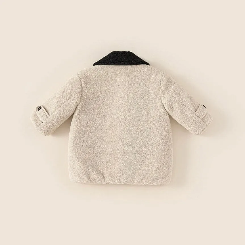 Leah Sherpa Lined Warm Coat