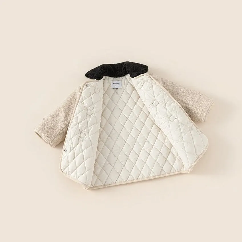 Leah Sherpa Lined Warm Coat