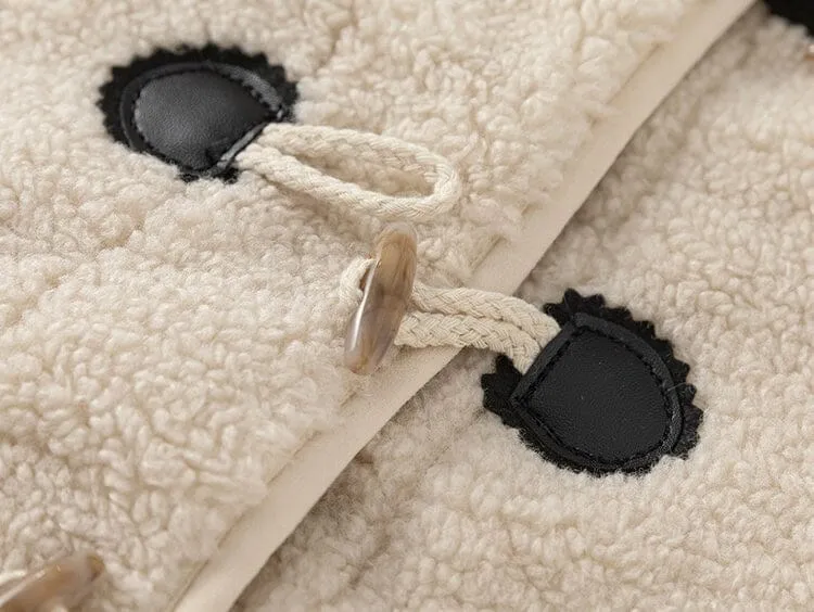 Leah Sherpa Lined Warm Coat