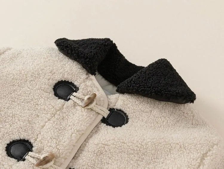 Leah Sherpa Lined Warm Coat