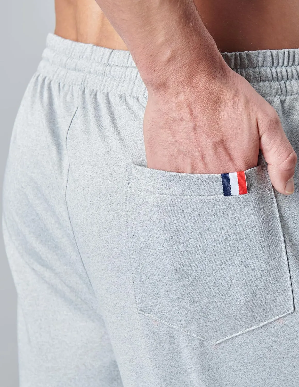 Liberty Imports 3 Pack Mens Sweat Shorts Athletic Casual Jogger Shorts with Zipper Pockets, Terry Performance Tech Activewear