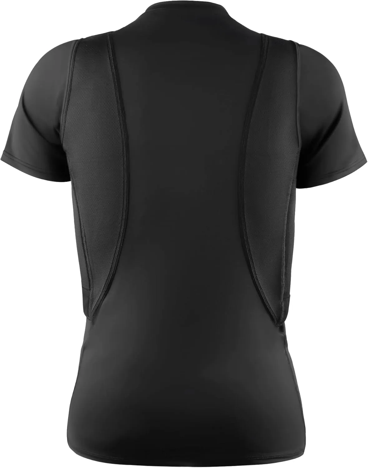 Lilcreek Concealed Carry Shirt for Men, Tactical Short Sleeve Tee with Holster Pockets & Stretch Fabric