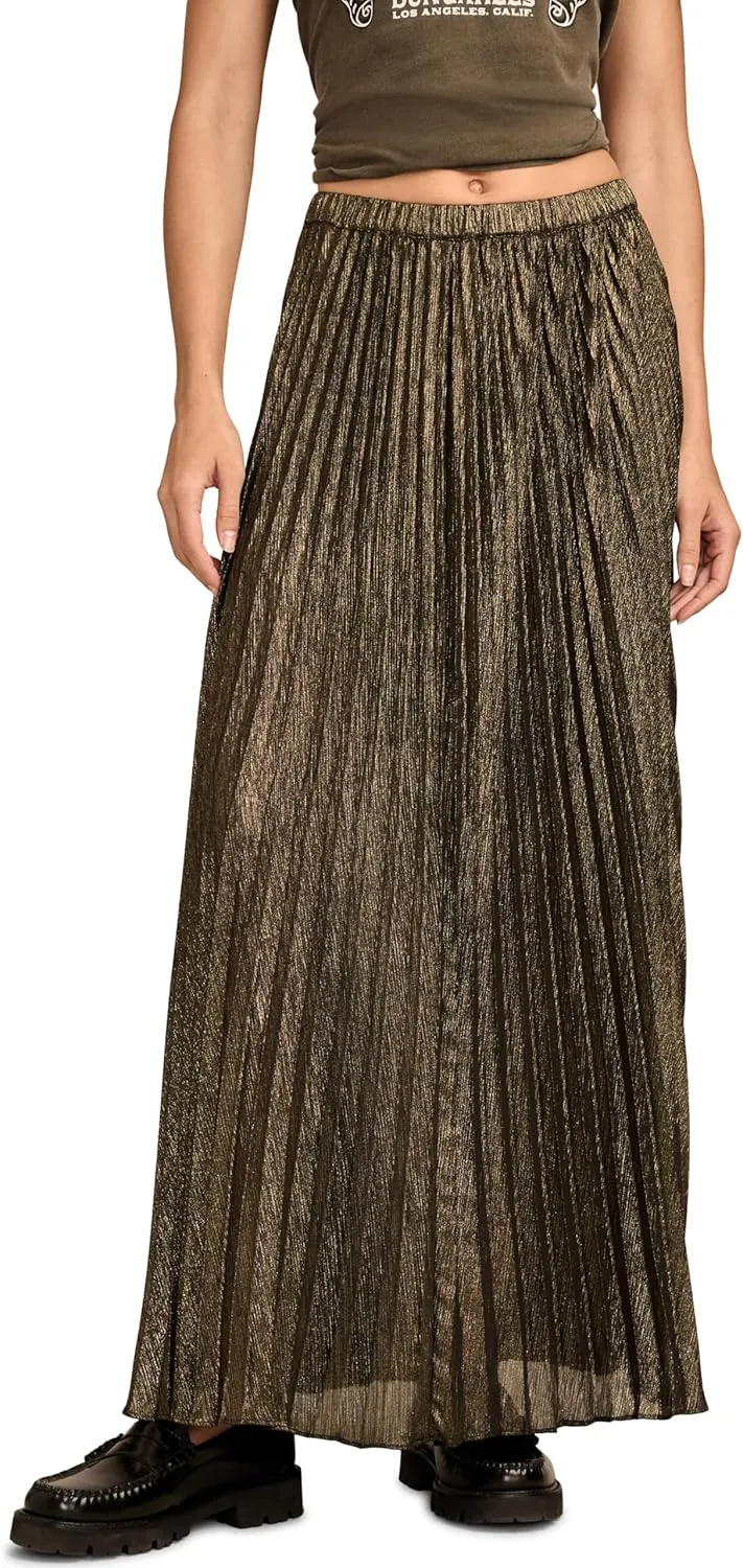 Lucky Brand Women's Pleated Midi Skirt