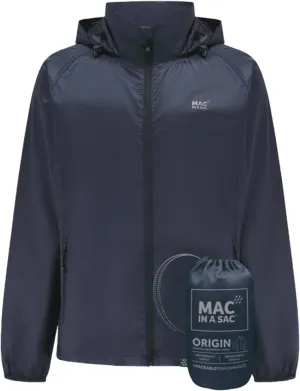 Mac in a Sac Men's Packable Rain Jacket - Origin - Lightweight Waterproof and Breathable Raincoat with Hood